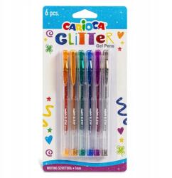 CARIOCA Glitter gél toll, 6 db