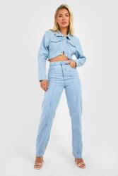 Boohoo Farmer Nadrág Lapassal 36-OS