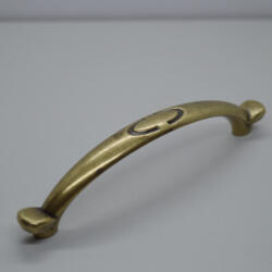 Ferretto handles Antik stílusú, 96 mm furattávolság, antik bronz bútorfogantyú (152929612)