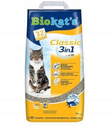 Biokat's Classic 3az1ben bentonit macskaalom 10l (4002064614458)