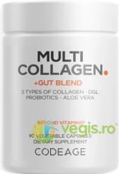 Codeage Formula pentru Suport Digestiv cu Colagen de 5 Tipuri si Probiotice 90cps