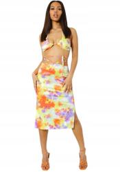 Boohoo MIDI Szoknya Színes Slm 40