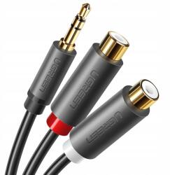 UGREEN audio jack adapter 3.5mm férfi 2x Rca női kábel 0.25m (AV109) (10547)