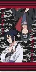 Carbotex Naruto Anime Sasuke Itachi Uchicha Akatsuki fürdőlepedő strandtörölköző 70x140