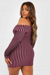 Boohoo Ruha Kötött Csíkos Mini Ceruza 52-ES