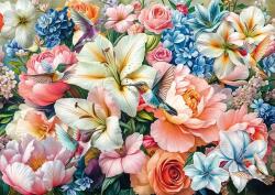 Schmidt Spiele - Puzzle Flori în pastel - 1 000 piese Puzzle