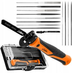 NEO TOOLS 14+1 Reszelő Készlet Tűlevelű Reszelő Tartó Koffer 44-653 (44-653)