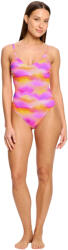 Modibodi Менструални бански костюм Modibodi Sunset V Neck One Piece Light Hazy Pink Modibodi | Rozov Zhalt Mnogotsveten | ЖЕНИ | XS