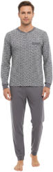 Gianvaglia Мъжка пижама Gianvaglia многоцветна (2501/grey) Gianvaglia | Siv Mnogotsveten | МЪЖЕ | 3XL