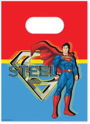 Procos Pungă pentru cadouri petrecere - Superman Krypton 4 buc