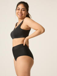 Modibodi Менструални бикини Modibodi Hi-Waist Bikini Brief Light-Moderate черни долна част Modibodi | Cheren | ЖЕНИ | S