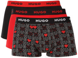 HUGO Комплект три - мъжки боксерки HUGO многоцветни HUGO | Cheren Cherven Mnogotsveten | МЪЖЕ | XL - zoot - 116,35 лв