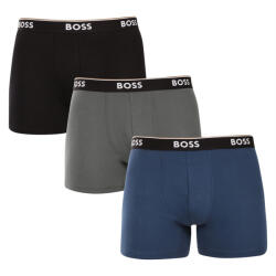 BOSS Комплект от три - мъжки боксерки BOSS многоцветни BOSS | Cheren Sin Siv Mnogotsveten | МЪЖЕ | M - zoot - 112,30 лв