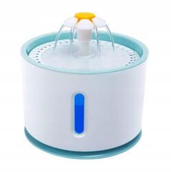  Szökőkút itató macska kutya automata csendes itató 2.4L Led szűrő (Cat-fountain)