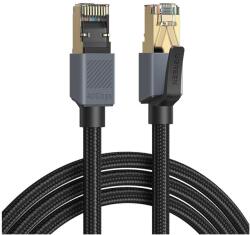 UGREEN Cablu UGREEN Ethernet RJ45 la RJ45, Cat8 F/FTP, 40 Gbps, 2000 Mhz, 2m, Negru - typec