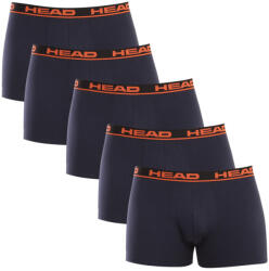 Head Комплект от пет - мъжки боксерки HEAD тъмно сини Head | Sin | МЪЖЕ | M