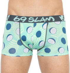 69slam Мъжки боксерки 69SLAM hip bamboo coco blue 69slam | Zelen Mnogotsveten | МЪЖЕ | M