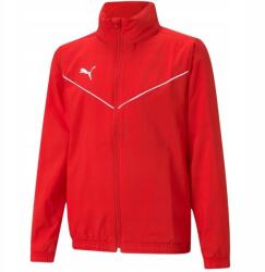 PUMA 140cm Gyermek Dzseki Puma teamRISE All Weather Jacket piros 657402 01 (K13221)