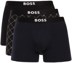 BOSS Комплект от три - мъжки боксерки BOSS многоцветни BOSS | Cheren Sin Mnogotsveten | МЪЖЕ | XL