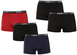 Lee Cooper Комплект пет - мъжки боксерки Lee Cooper многоцветни Lee Cooper | Cheren Sin Cherven Mnogotsveten | МЪЖЕ | M