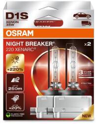 OSRAM Комплект 2 бр. OSRAM XENARC Night Breaker 220, D1S, 85V, 35W