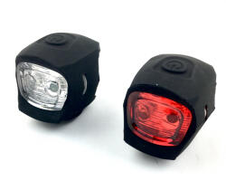 DSX Set 2 lampi far si stop S90 2 led, culoare negru (L247)