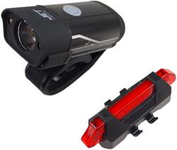 DSX Set far fata spate biciclete 110C, cu fir pentru dinam in butuc (L362)