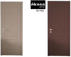 èkasa group Интериорна врата с каса EKASA KUADRA 80x210х12 см, Панти, Магнитна Брава, Дясна, Дърво, Два цвята Tortora/Cacao (KU-800/TORT/CACAO)