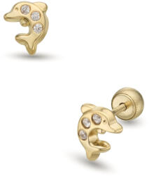 Lisa Jewelry for Kids delfin gyerek fülbevaló gömb zárral (JTAG-6575-18)