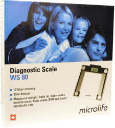 Microlife Elvetia Cantar de diagnostic Cantar baie