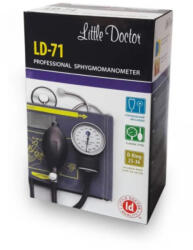 Little Doctor Electronic Tensiometru mecanic Little Doctor LD 71, stetoscop inclus, husa de transport