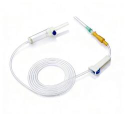 Heze Yinuo Medical Industry Trusa de perfuzie cu ac de plastic 21G Luer Lock