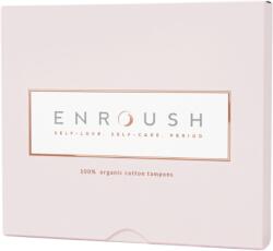 ENROUSH Tampoane din bumbac organic, Normal, 16 bucati, Enroush
