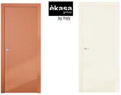 èkasa group Интериорна врата с каса EKASA INCONTRI 80×210×12 см - Лява, Магнитна брава, Двуцветна Ambra/Panna (IN-405/AMBRA/PANNA)