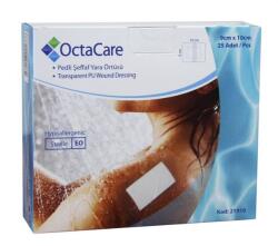 Octamed Saglik Plasturi sterili film, rezistenti la apa, 9x10 cm, 25 bucati, OctaCare