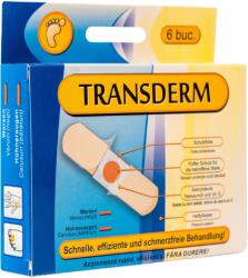 TRANSDERM Plasture cu efect keratolitic pentru negi si bataturi, Transderm, 6 bucati
