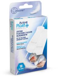 Activeplast Plasturi adezivi silicon, 10 bucati, ActivePlast