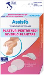 ASSISTA Plasturi pentru negi si veruci plantare, 16 bucati, Assista