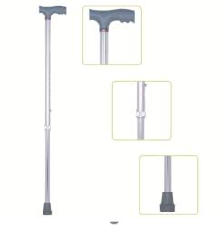 Jianlian Homecare Products Baston reglabil din aluminiu, argintiu JL920L