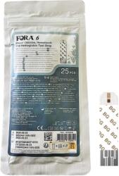FORA Teste FORA 6 glicemie, hematocrit, hemoglobina plic x 25 buc