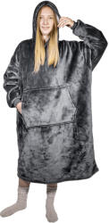 HomeLife Hoodie hanorac TV cu glugă, gri Patura