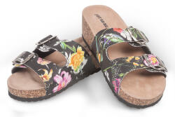 Fit Walk Papuci din plută pentru femei cu model floral 36