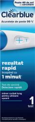 Clearblue Test de Sarcina cu Detectare Rapida, 1 Bucata