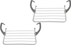 MAXXX Uscător de rufe suspendabil 55 x 34 cm set de 2 bucăți