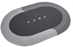 HomeLife Covor de baie absorbant 50x80cm oval Covor baie