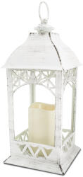 HomeLife Felinar decorativ LED, alb ZK6119