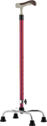 YUWELL Baston ortopedic cu 4 picioare, baza ingusta, reglabil, anti-alunecare, YU852