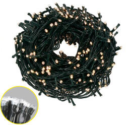 Platinium Instalație de lumină LED 500 diode, 55 m, alb cald