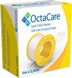 Octamed Saglik Banda adeziva - suport matase 5 m x 2.5 cm
