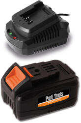 Profi Tools Acumulator 20V 4Ah Li-Ion + încărcător rapid